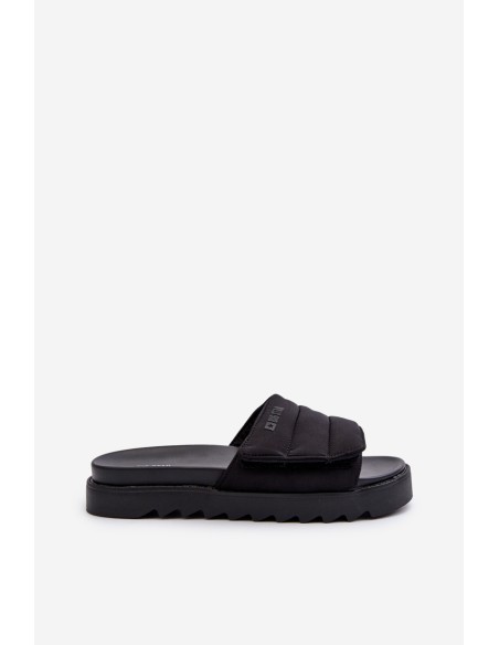 Women's Platform Slides Big Star NN274772 Black