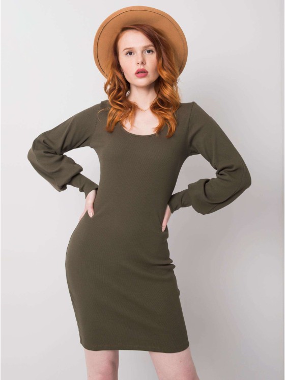 Sukienka-RV-SK-6269.44P-khaki 2
