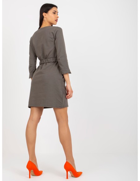 Sukienka-TW-SK-BL-1011.17-khaki