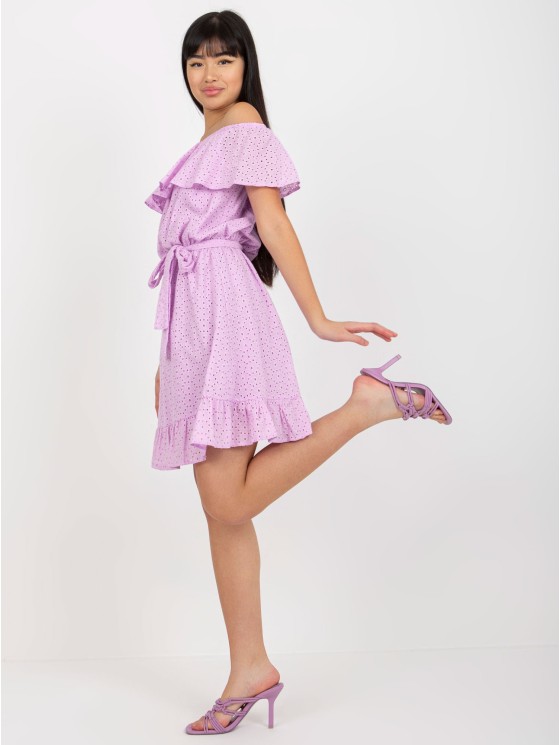 Suknelė - LK-SK-508610.23 - šviesiai violetinė