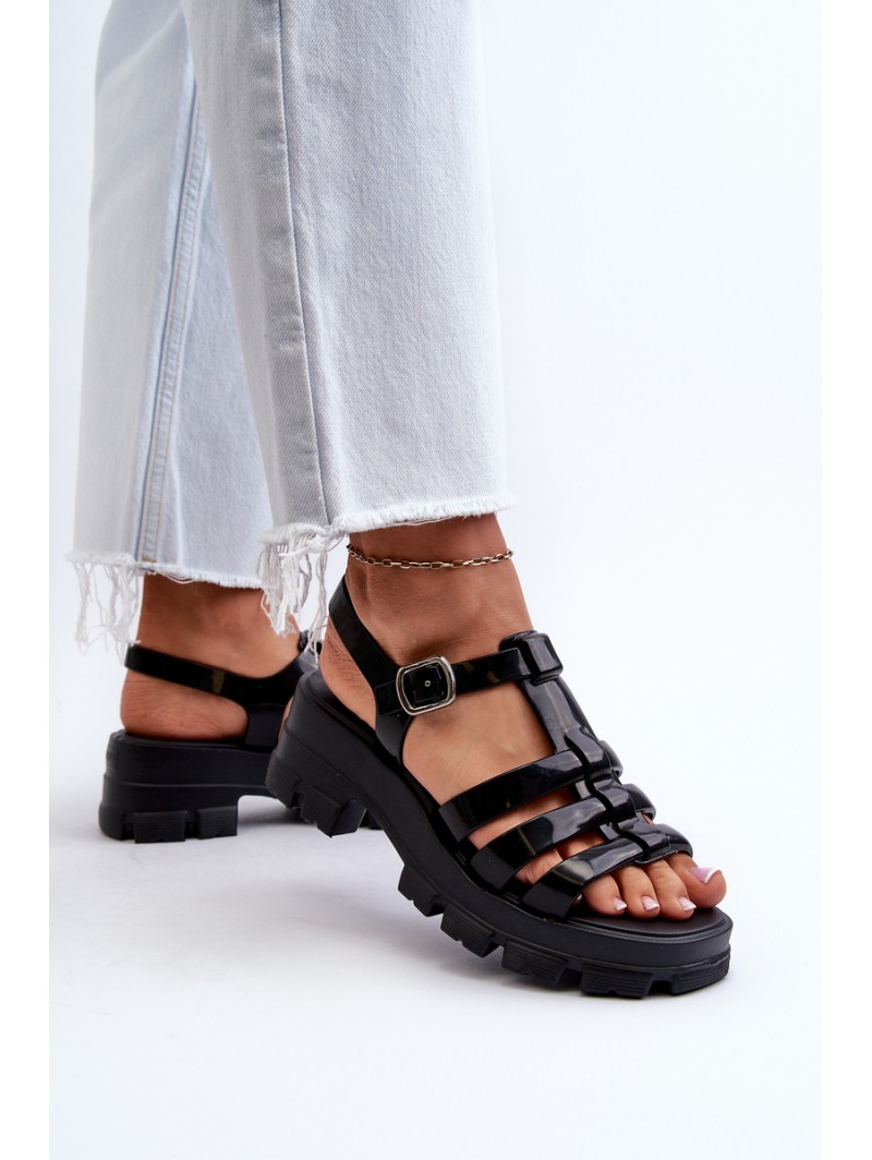 Scented Women's Sandals ZAXY NN285039 Black