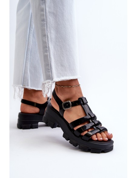 Scented Women's Sandals ZAXY NN285039 Black