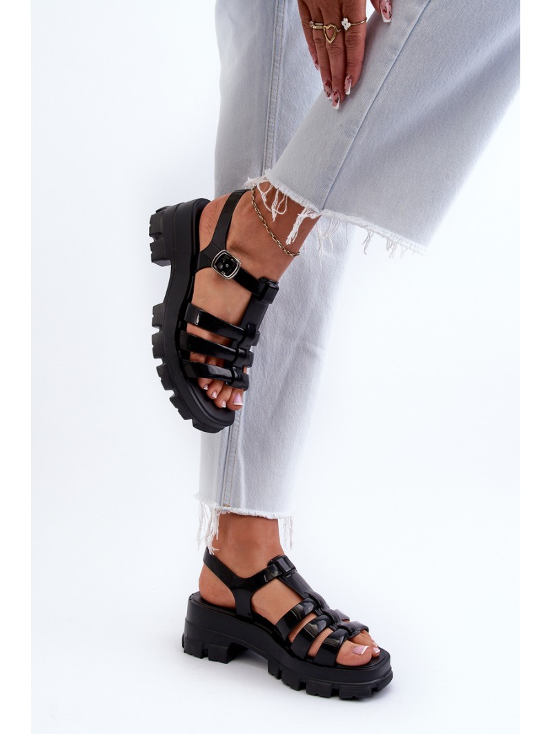 Scented Women's Sandals ZAXY NN285039 Black