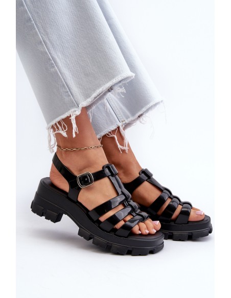 Scented Women's Sandals ZAXY NN285039 Black