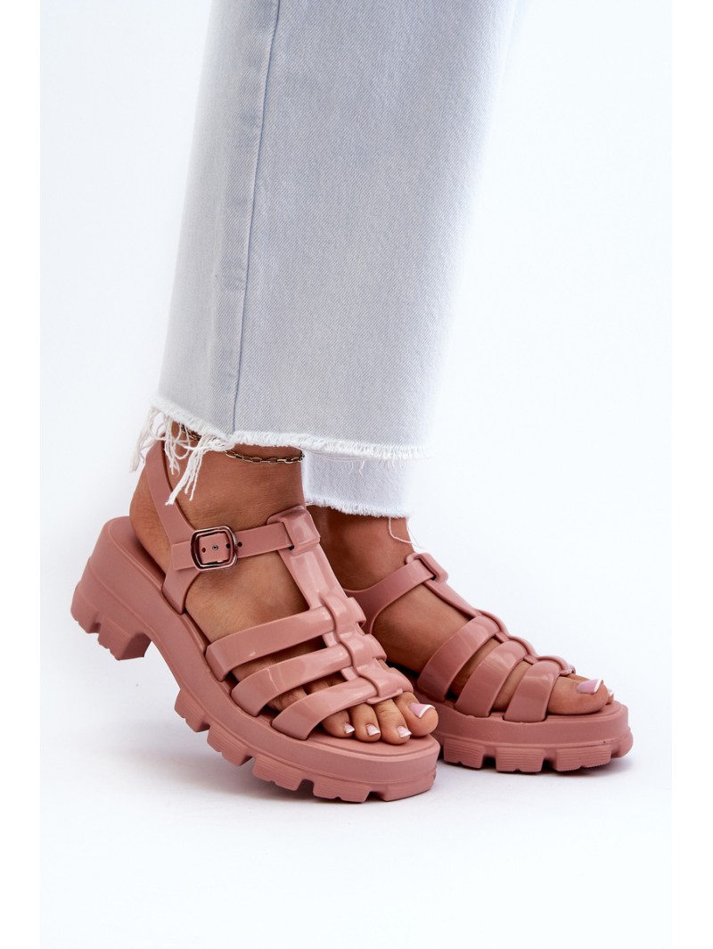 Scented Women's Sandals ZAXY NN285038 Dirty Pink