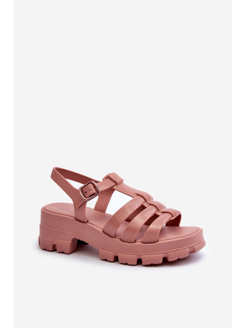 Scented Women's Sandals ZAXY NN285038 Dirty Pink