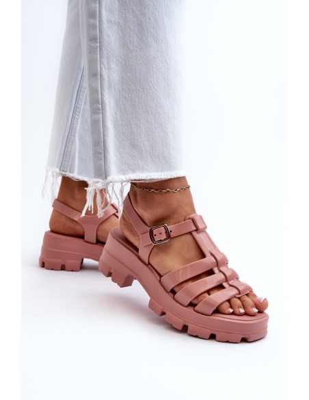 Scented Women's Sandals ZAXY NN285038 Dirty Pink