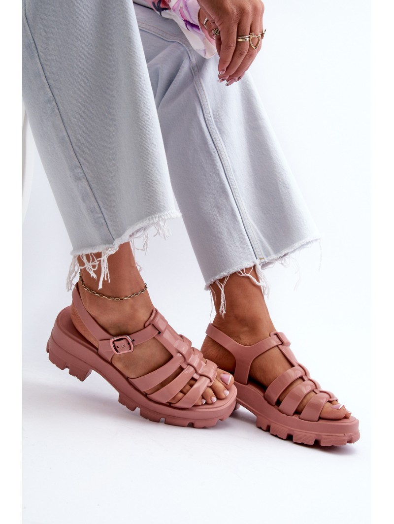 Scented Women's Sandals ZAXY NN285038 Dirty Pink