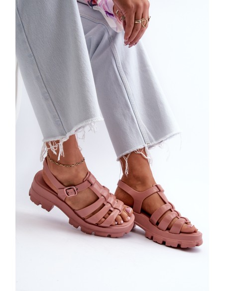 Scented Women's Sandals ZAXY NN285038 Dirty Pink