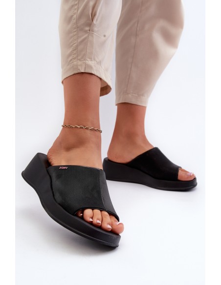 Scented Women's Wedge Sandals ZAXY LL285083 Black