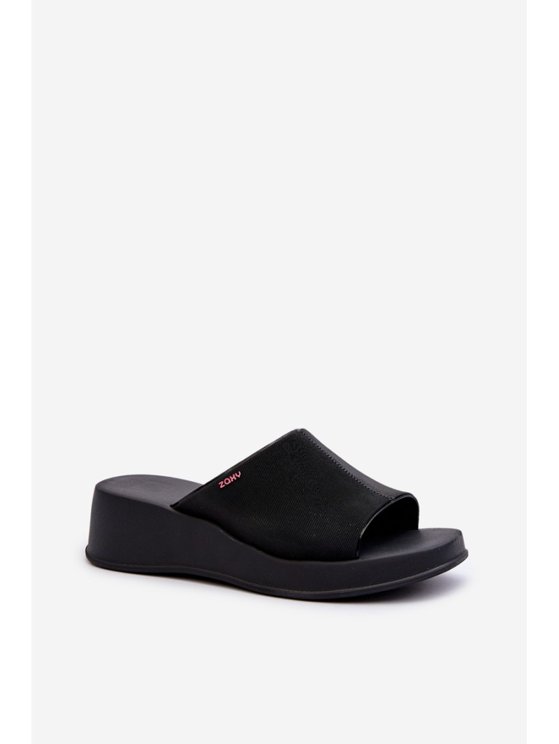 Scented Women's Wedge Sandals ZAXY LL285083 Black