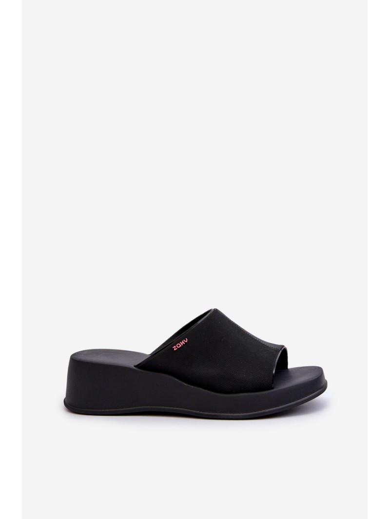 Scented Women's Wedge Sandals ZAXY LL285083 Black