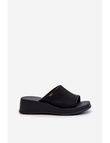 Scented Women's Wedge Sandals ZAXY LL285083 Black