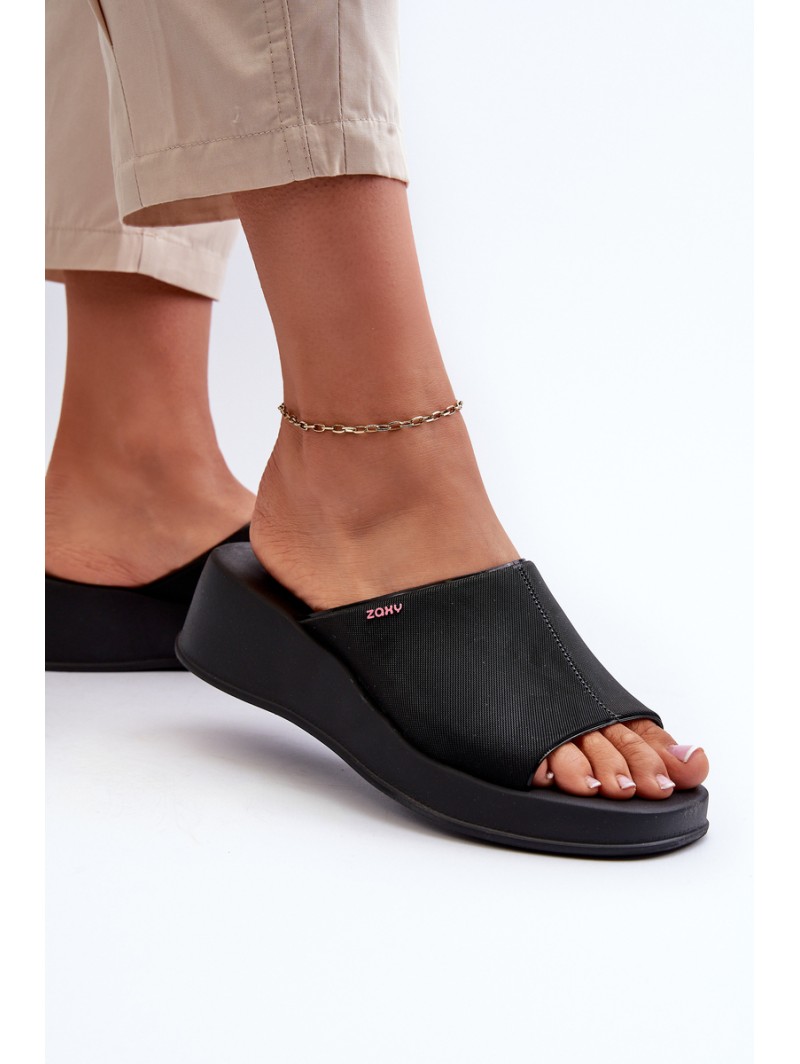 Scented Women's Wedge Sandals ZAXY LL285083 Black