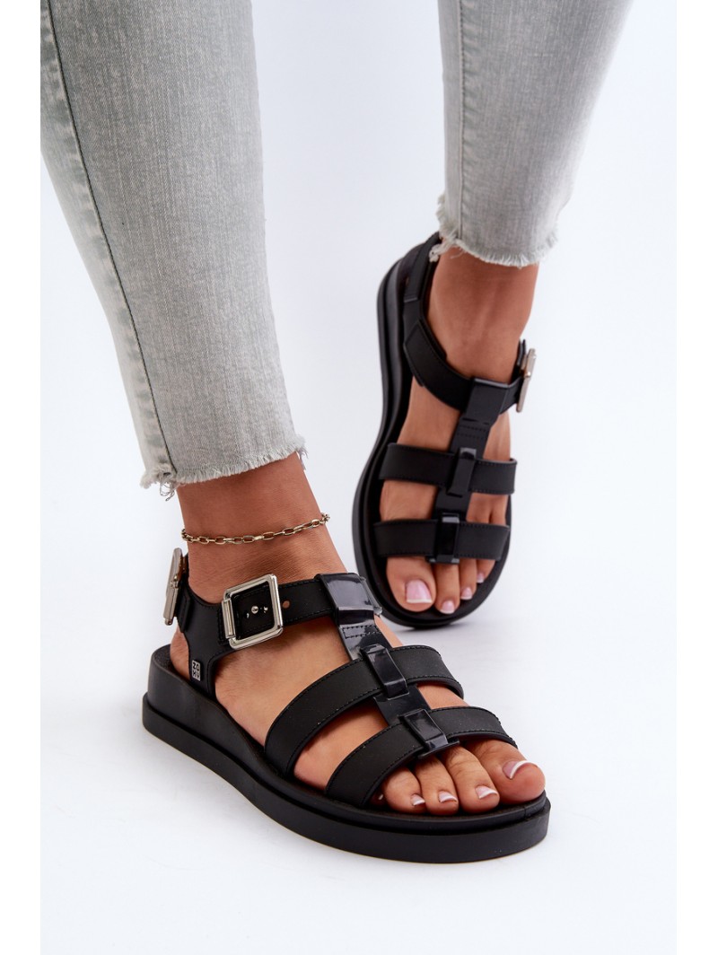 Scented Smooth Women's Sandals ZAXY NN285007 Black