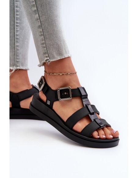 Scented Smooth Women's Sandals ZAXY NN285007 Black
