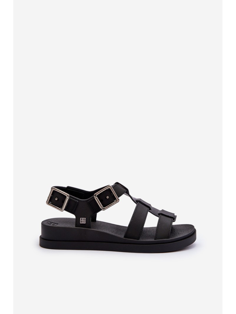 Scented Smooth Women's Sandals ZAXY NN285007 Black