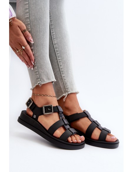 Scented Smooth Women's Sandals ZAXY NN285007 Black