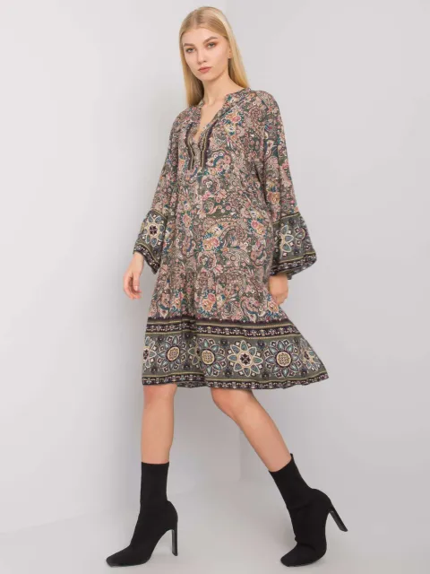 Suknelė-TW-SK-BI-5S0118B.25-khaki