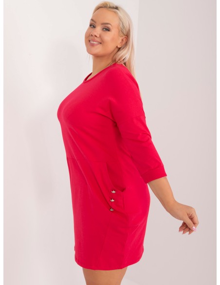 Sukienka-RV-SK-9390.32-czerwony