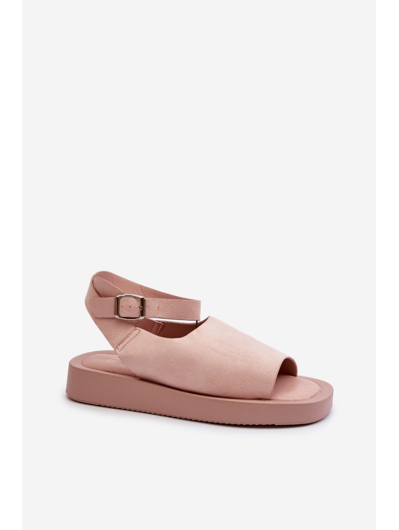 Comfortable Women's Platform Sandals Pink Rubie