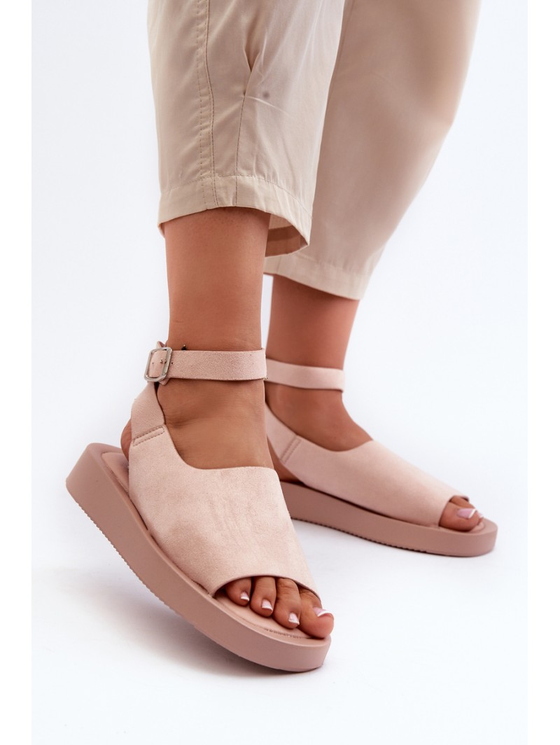 Comfortable Women's Platform Sandals Pink Rubie