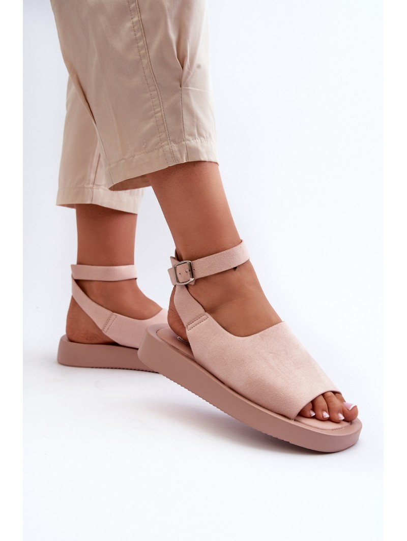 Comfortable Women's Platform Sandals Pink Rubie
