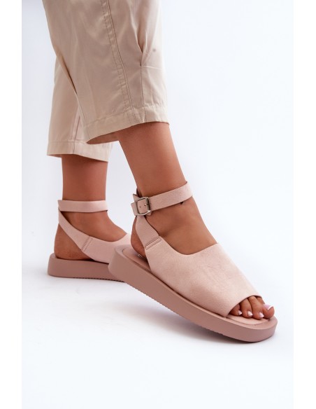 Comfortable Women's Platform Sandals Pink Rubie