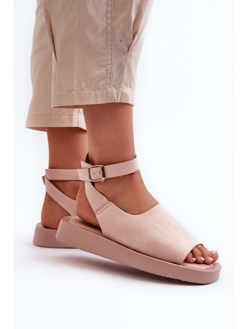 Comfortable Women's Platform Sandals Pink Rubie