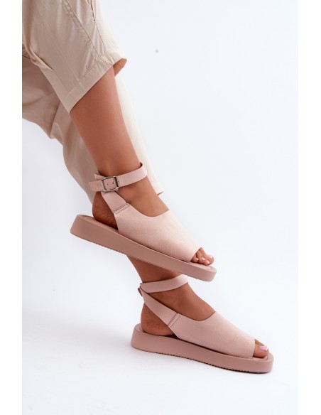 Comfortable Women's Platform Sandals Pink Rubie