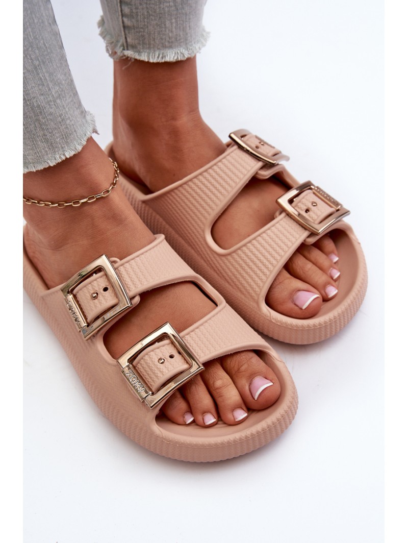 Light Women's Flip Flops ZAXY LL285087 Beige