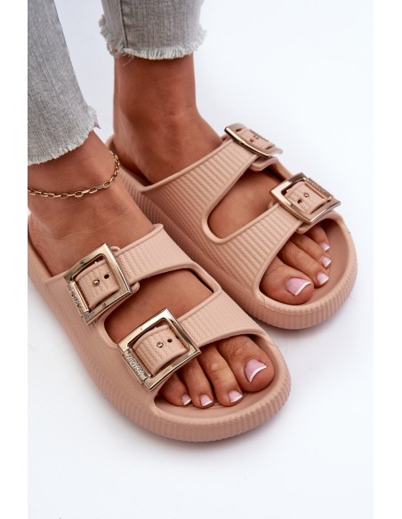 Light Women's Flip Flops ZAXY LL285087 Beige