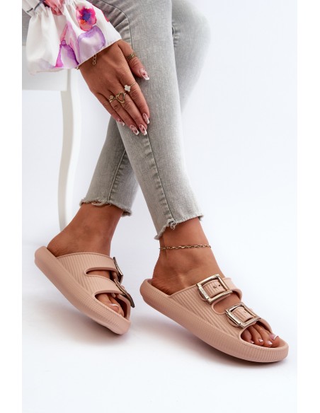 Light Women's Flip Flops ZAXY LL285087 Beige