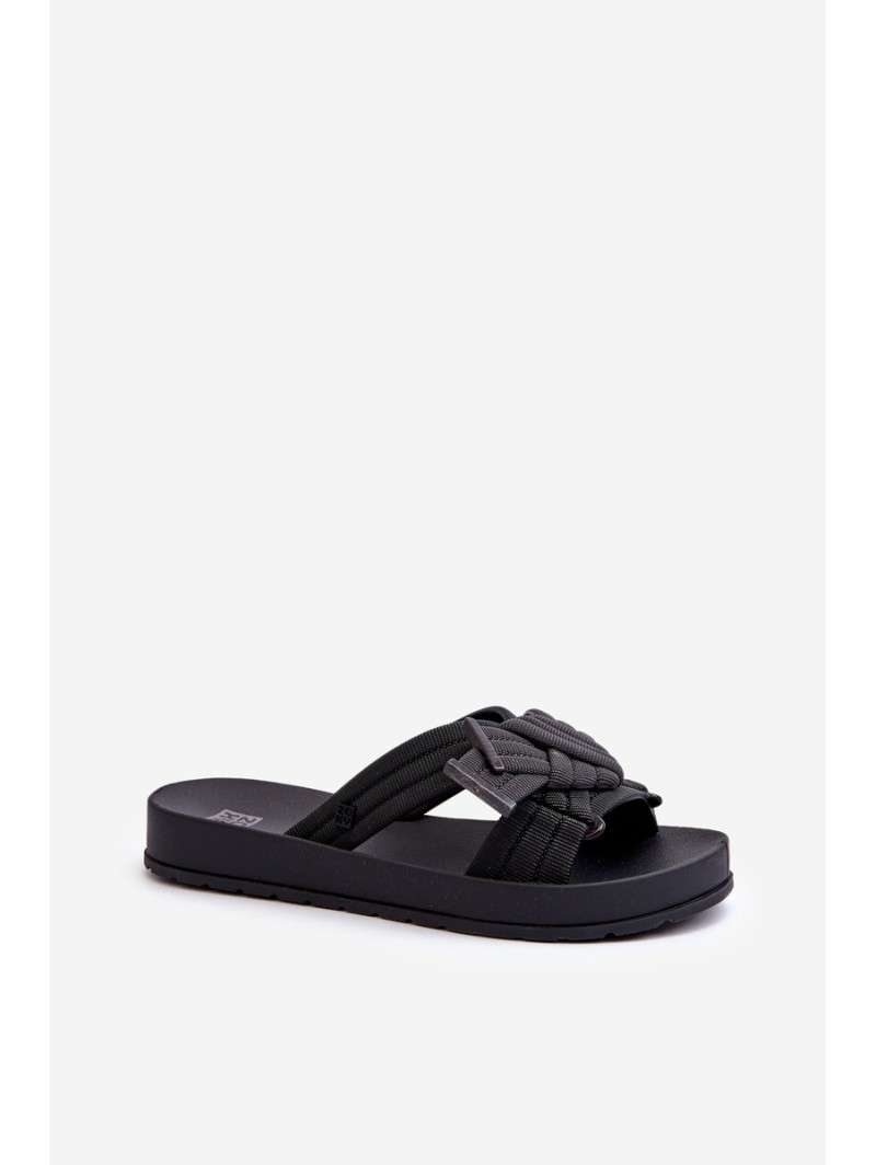 Scented Women's Flat Sole Sandals ZAXY LL285096 Black