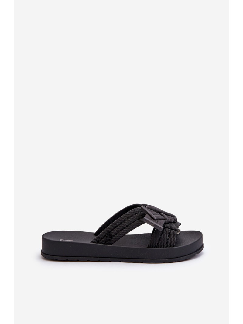 Scented Women's Flat Sole Sandals ZAXY LL285096 Black