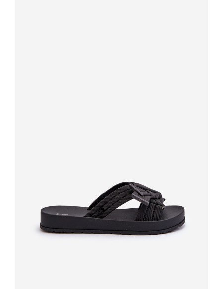 Scented Women's Flat Sole Sandals ZAXY LL285096 Black
