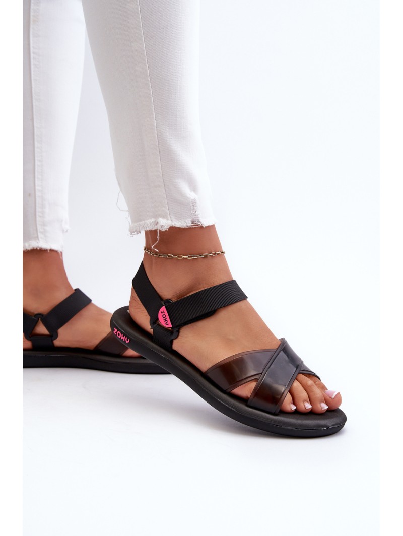 Fragrant Sandals Eco Friendly ZAXY JJ285093 Black