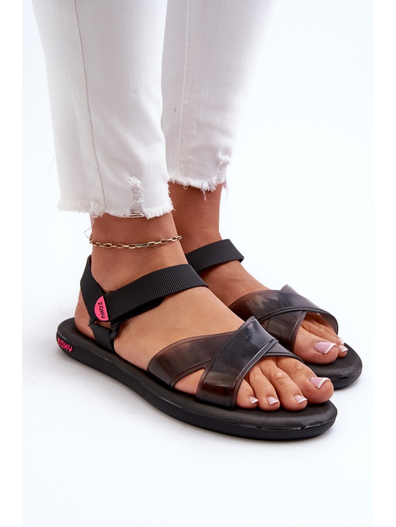 Fragrant Sandals Eco Friendly ZAXY JJ285093 Black