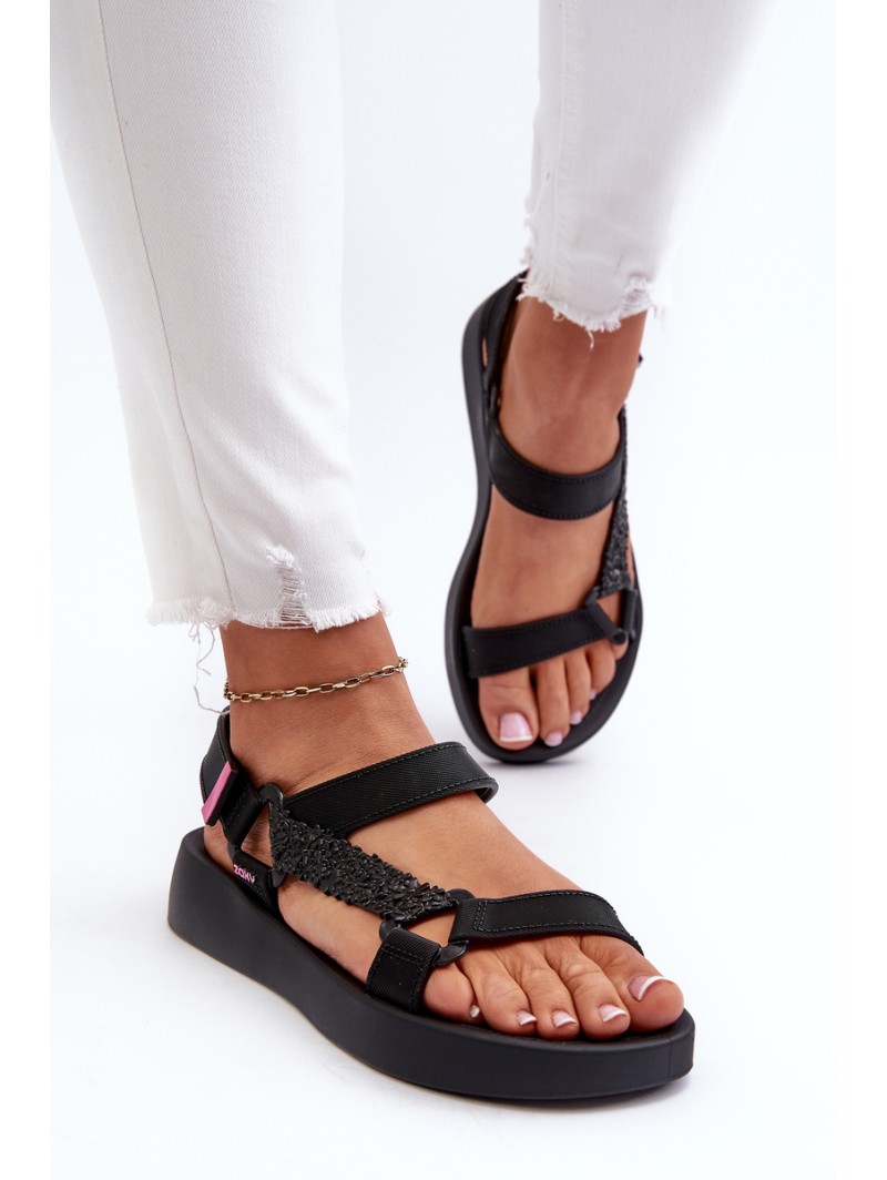Scented Sandals with Velcro ZAXY LL285062 Black