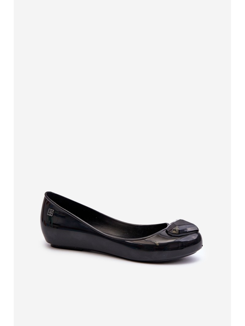 Women's Scented Ballerinas With Heart ZAXY NN285011 Black