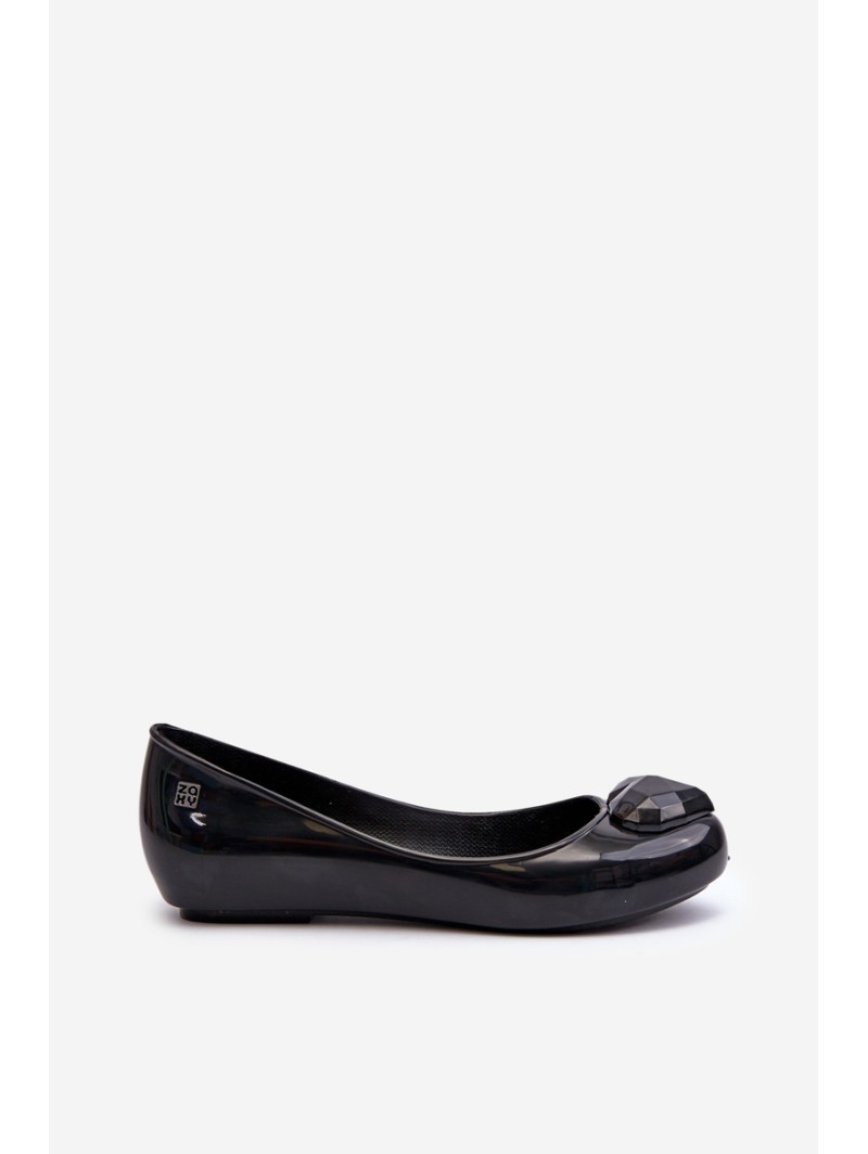Women's Scented Ballerinas With Heart ZAXY NN285011 Black