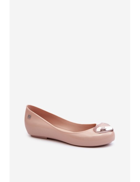 Women's Scented Ballerinas with Heart ZAXY NN285010 Nude