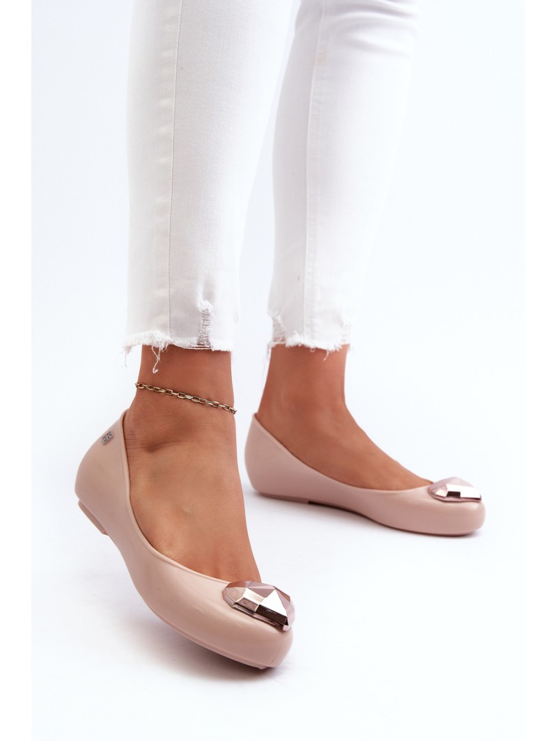 Women's Scented Ballerinas with Heart ZAXY NN285010 Nude