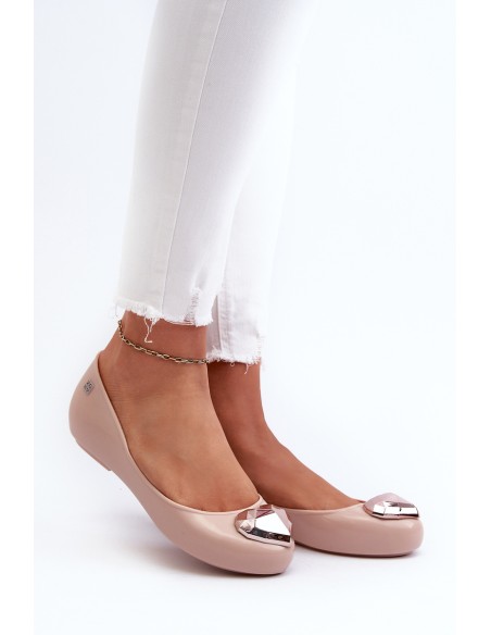 Women's Scented Ballerinas with Heart ZAXY NN285010 Nude