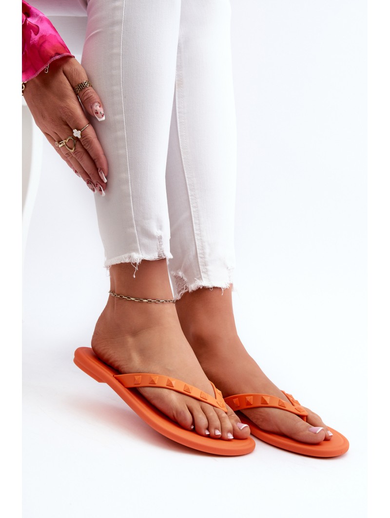 Flat Flexible Women's Flip-Flops ZAXY JJ285254 Orange