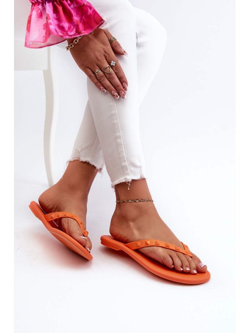 Flat Flexible Women's Flip-Flops ZAXY JJ285254 Orange