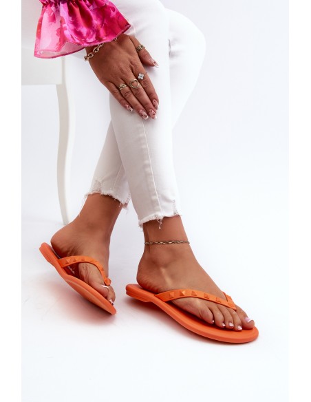 Flat Flexible Women's Flip-Flops ZAXY JJ285254 Orange