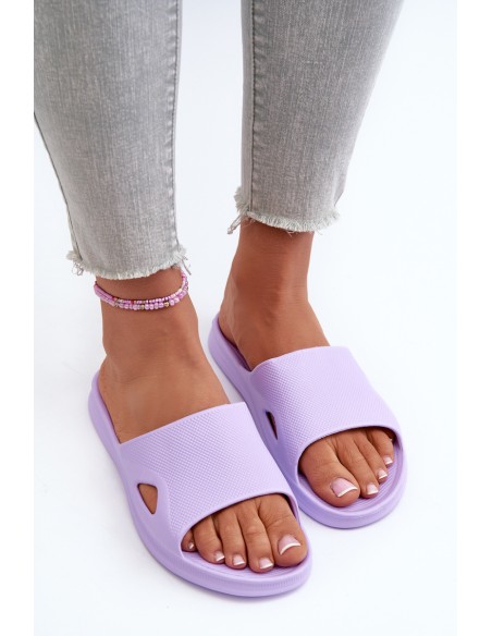 Classic Purple Women's Flip Flops Juniria