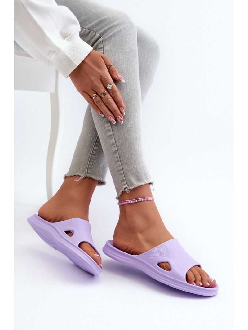 Classic Purple Women's Flip Flops Juniria