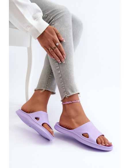 Classic Purple Women's Flip Flops Juniria
